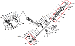 Амортизатор втулки вала штанги триммера CHAMPION T 256 (рис.19) 143112330
