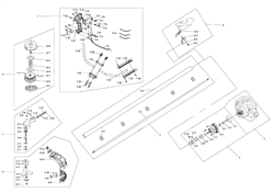 Муфта сцепления в сборе триммера Калибр БК- 800/4М (рис. 2) U03548
