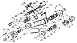 Распорная втулка нарезчика швов Diam RK 500 №28 603012