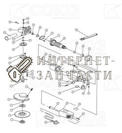 Подшипник 6000 болгарки Союз УШС-9011 №13 УШС-9011-13 - фото 151498