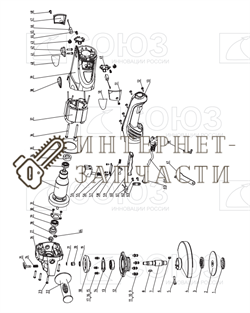 Щетка Угольная 10,5х7х17,5мм, Клемма Круг болгарки Союз УШС-9015 №46 УШС-9015-46 - фото 151567