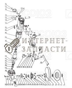 Шпонка болгарки Союз УШС-90180-8 УШС-90180-8 - фото 151694