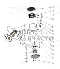 Элемент нагревательный перфоратора Союз ТПС-3027-2 ТПС-3027-2