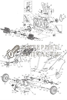 Вал червячный снегоуборщика RedVerg RD-25065-51 6649885_RD - фото 164544