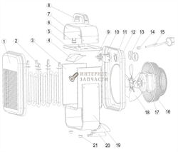 Кольцо электрообогревателя Redverg RD-EHS3-11 6645822_RD