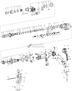 Переключатель режимов перфоратора Redverg RD-RH850-20 6646859_RD