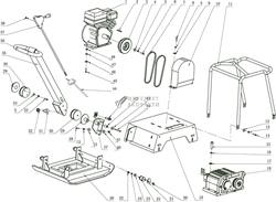 Платформа виброплиты Redverg RD-C160-1-26 6646993_RD