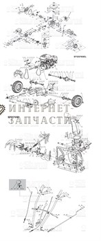 Шнек правый снегоуборщика Sturm STG5765-A-30 STG5765-A-30