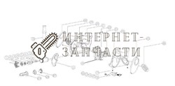 Верхняя крышка корпуса редуктора  мясорубки Galaxy GL2402 391415 - фото 168775