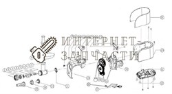 Фиксирующее кольцо  мясорубки Galaxy GL2404 391427 - фото 168787