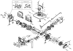 поршень 3C9503005 бензогенератора Elitech БЭС 950  (рис.25) 0101004800