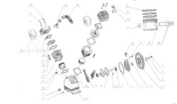 Болт 10x80 компрессорной головки Elitech ТС 2095 (рис.29) 0702002100 - фото 25024