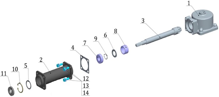 Кольцо 22х35 поз. 6 НМБ.050.096.0