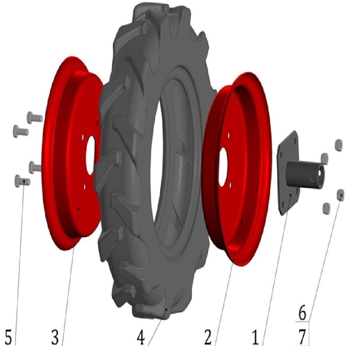 Ступица поз. 1 АВН.10.000.1