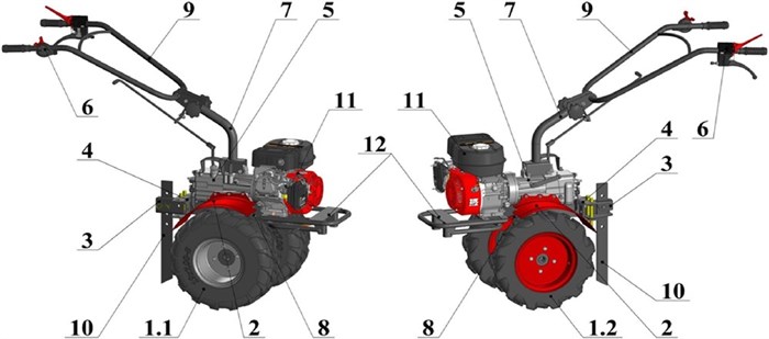 Крыло поз. 2 НМБ.040.040.2 НМБ.040.040.2-01-Угра-2021
