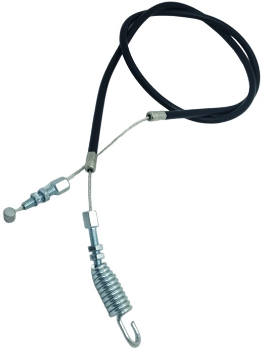 Трос (L-1100-900 мм, пружина, бобышка в оболоч.) переднего хода культиватора Калибр МК