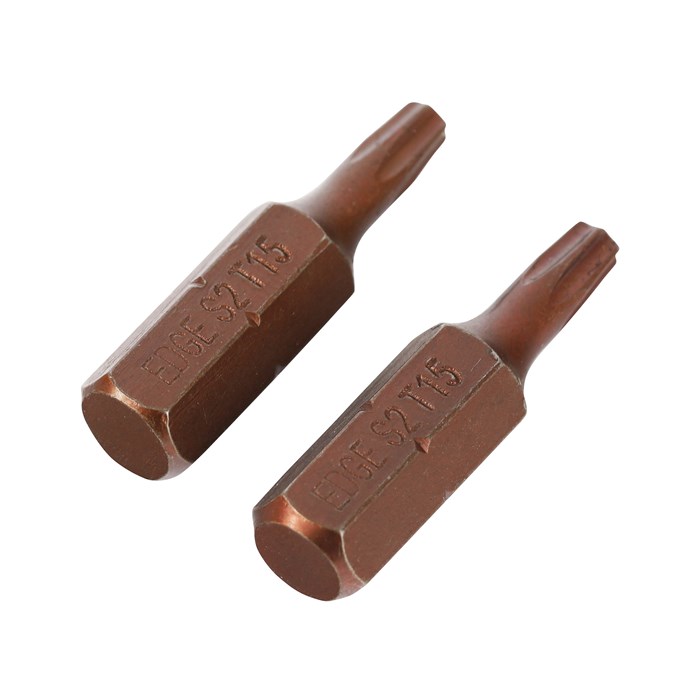 Бита T15, сталь S2, длина 25 мм, 2 шт. 84547