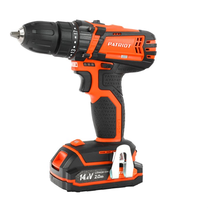 Дрель-шуруповерт аккумуляторная PATRIOT BR 141 ES 38538