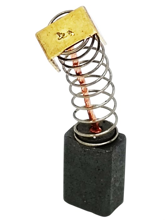 Щетка угольная 7x10x15 скоба-пружина триммера электрического Союз ГКС-3515.в1.2