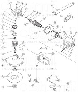 Шестерня ведомая болгарки Sturm! AG90231 (рис. 18) AG90231-18 - фото 56876