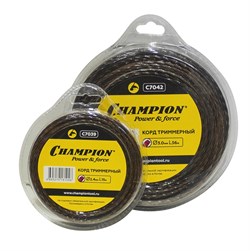 Корд триммерный CHAMPION  Magic 2.4мм*15м (витой квадрат) C7039