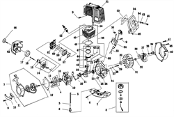 Прокладка глушителя триммера Champion T517 (рис 53) 2070010165