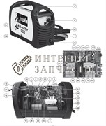 Гнездо Dx 25 Dinse сварочного аппарата Telwin INFINITY 120 712000_tlw