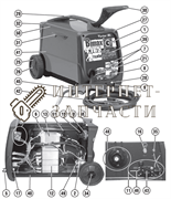 Передняя Панель сварочного полуавтомат Telwin BIMAX 4.165 TURBO 649930 649930