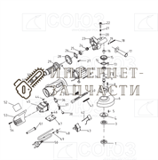 Кольцо Демпферное  болгарки Союз УШС-9012 №28 УШС-9012-28