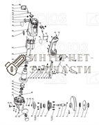 Статор (71х43,5х54) болгарки Союз УШС-9015 №37 УШС-9015-37