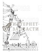 Фланец Внешний болгарки Союз УШС-90180-1 УШС-90180-1