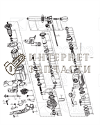 Штифт перфоратора Союз ПЕС-2510 №35 ПЕС-2510-35