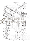 Поршень  (d25, h27,5, d6 мм; 1 кол.) перфоратора Союз ПЕС-2595 №10 ПЕС-2595-10