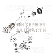 Кронштейн газовой тепловой пушки Союз ГНС-91150 №2 ГНС-91150-2