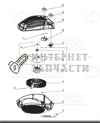 Выключатель тепловентилятора Союз ТВС-2000-10 ТВС-2000-10