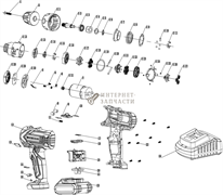 Двигатель RD-SD14L/2Y-7 RedVerg RD-SD14L/2Y-7 6651317_RD