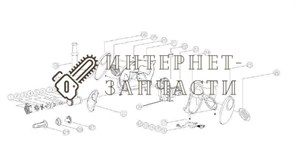 Нижняя крышка корпуса  мясорубки Galaxy GL2402 391420