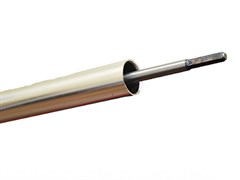 {{photo.Alt || photo.Description || 'Штанга Kimotozip триммера в сборе (толщина  2 мм, диаметр 26 мм, длина 150 см, вал 153 см, 4 шлица, 5 подшипни'}}