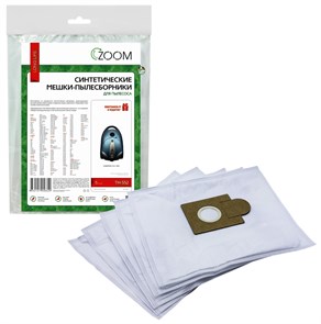 {{photo.Alt || photo.Description || 'Синтетические пылесборники ZOOM TH-552 5 шт + микрофильтр для пылесоса'}}