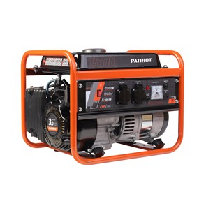 {{photo.Alt || photo.Description || 'Генератор бензиновый PATRIOT Max Power SRGE 1500'}}