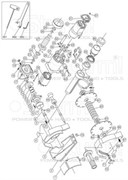 AG915S-6 вал ведомый /OUTPUT SHAFT/ STURM AG915S-6