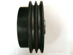 {{photo.Alt || photo.Description || 'Сцепление виброплиты два ручья, профиль ремня 10 мм, внешний диаметр 130 мм, внутренний 19,05 мм'}}