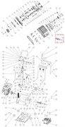 Прокладка крышки вибратора GROST VH 330R 106468