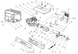 АВР генератора FUBAG BS 5500 №19 351451021