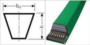Ремень клиновой 4L 270 CONTI-V ROFLEX GARDEN 4L270