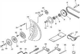 АДАПТЕР КРЕПЛЕНИЯ ГОЛ ОВКИ РЕЗАК бензореза ECHO CSG680 (рис.5) ECHC364000022