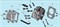 Прокладка головки цилиндра двигателя Champion G100HK (рис.2) G100HK12131-Z510410-0000 - фото 104016