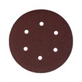 Круг шлифовальный на липучке (150 мм, Р100, 6 отв.) 76091