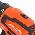 Дрель-шуруповерт аккумуляторная PATRIOT BR 207 UES 32837