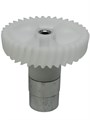 Шестерня большая с валом мясорубки РЕДМОНД RMG-1205, RMG-1205-8